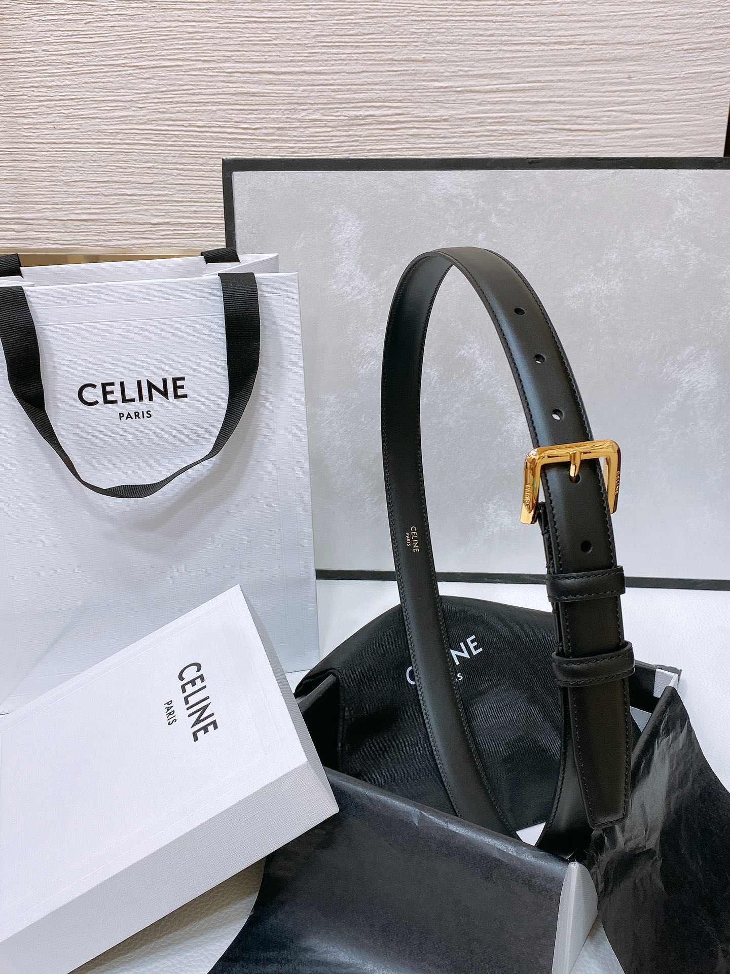 셀린느 2.5cm 벨트