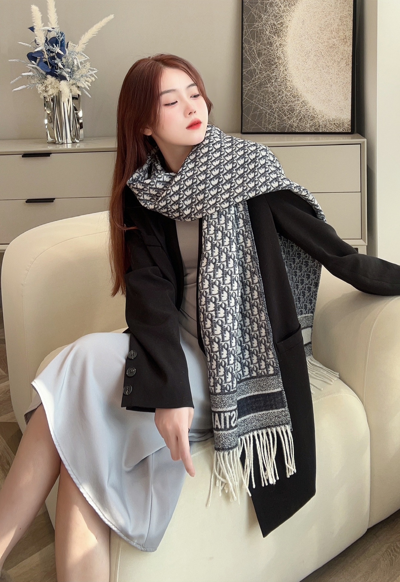 디올 머플러