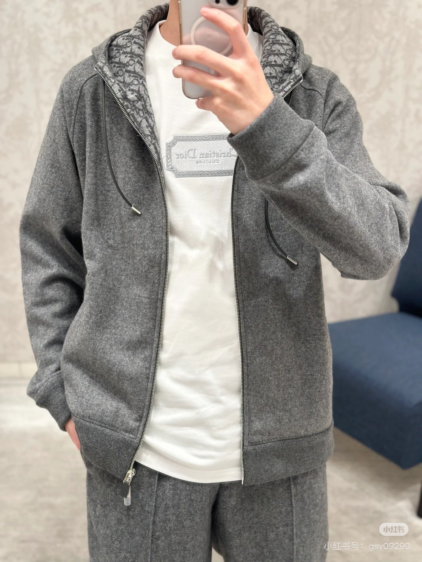 디올 후드집업