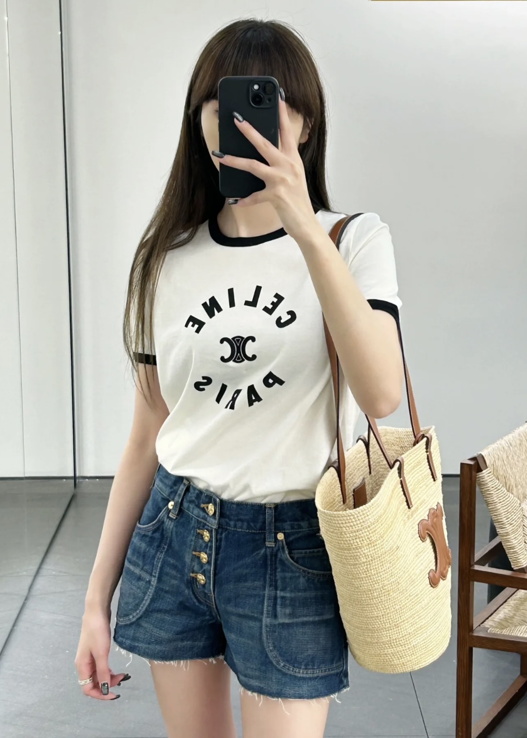 셀린느 반팔