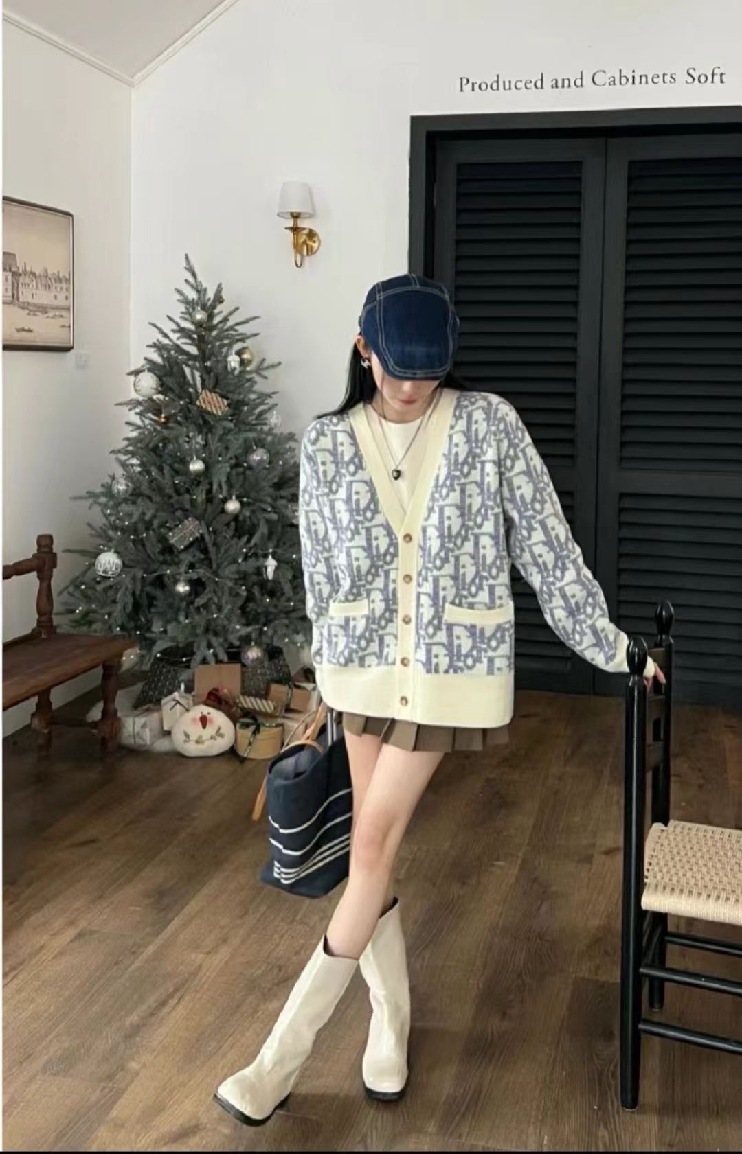 디올 가디건