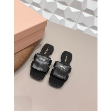 미우미우 뮬 슬리퍼