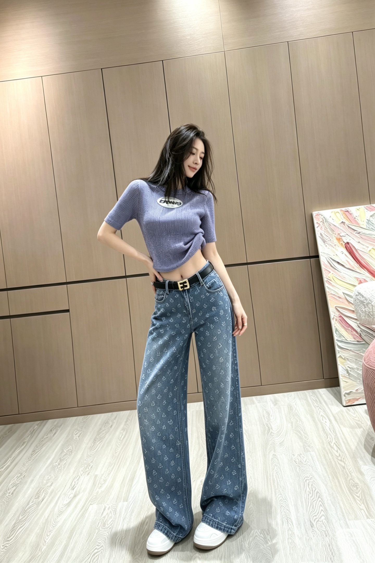 펜디 청바지