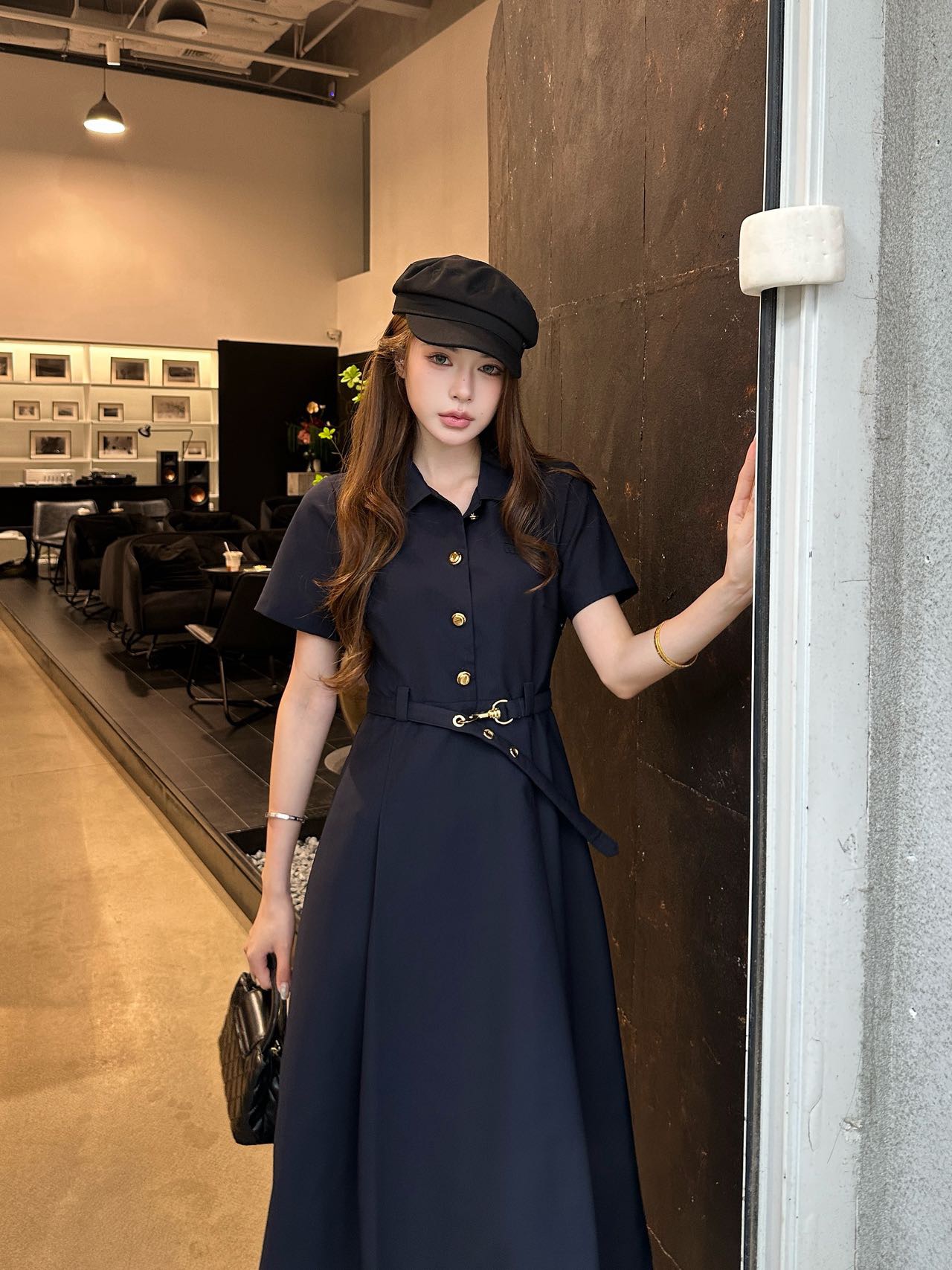 미우미우 셔츠 원피스