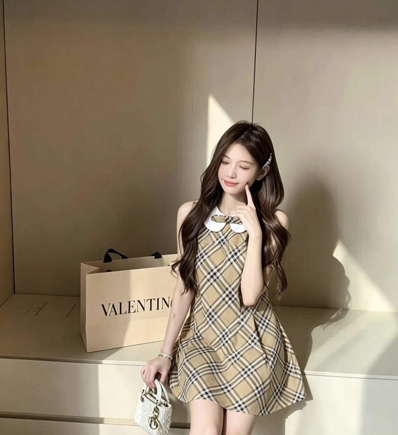 버버리 원피스